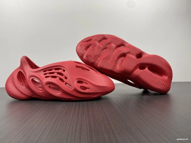 Red Adidas CW3355 Yeezy Foam 1002